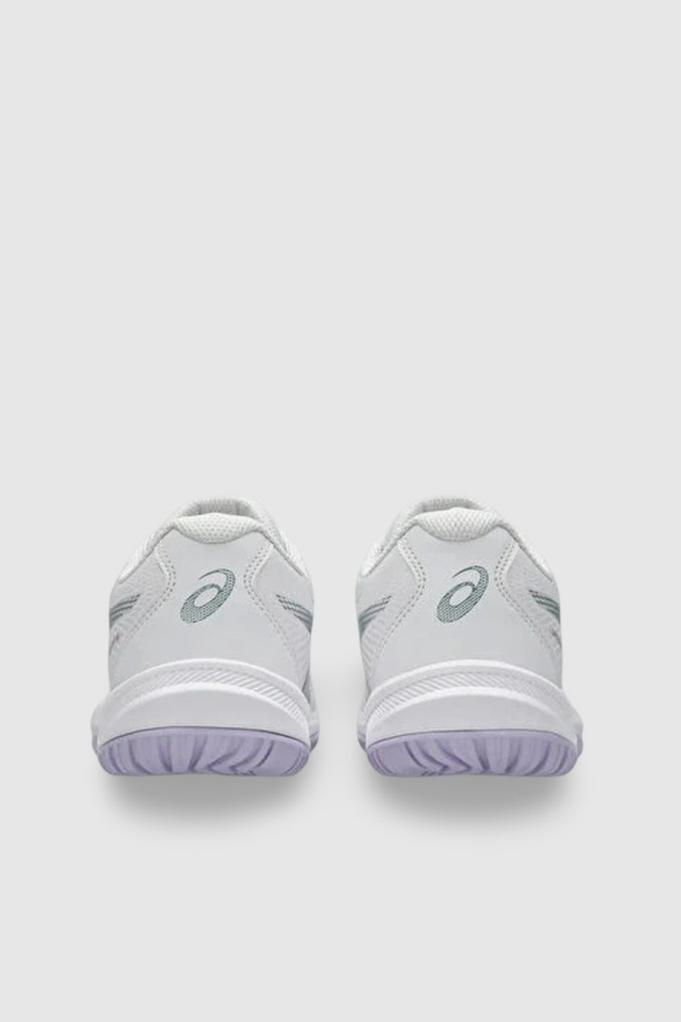 Asics Upcourt 6 GS Beyaz-Yeşil Çocuk Voleybol Ayakkabısı - arka görünüm