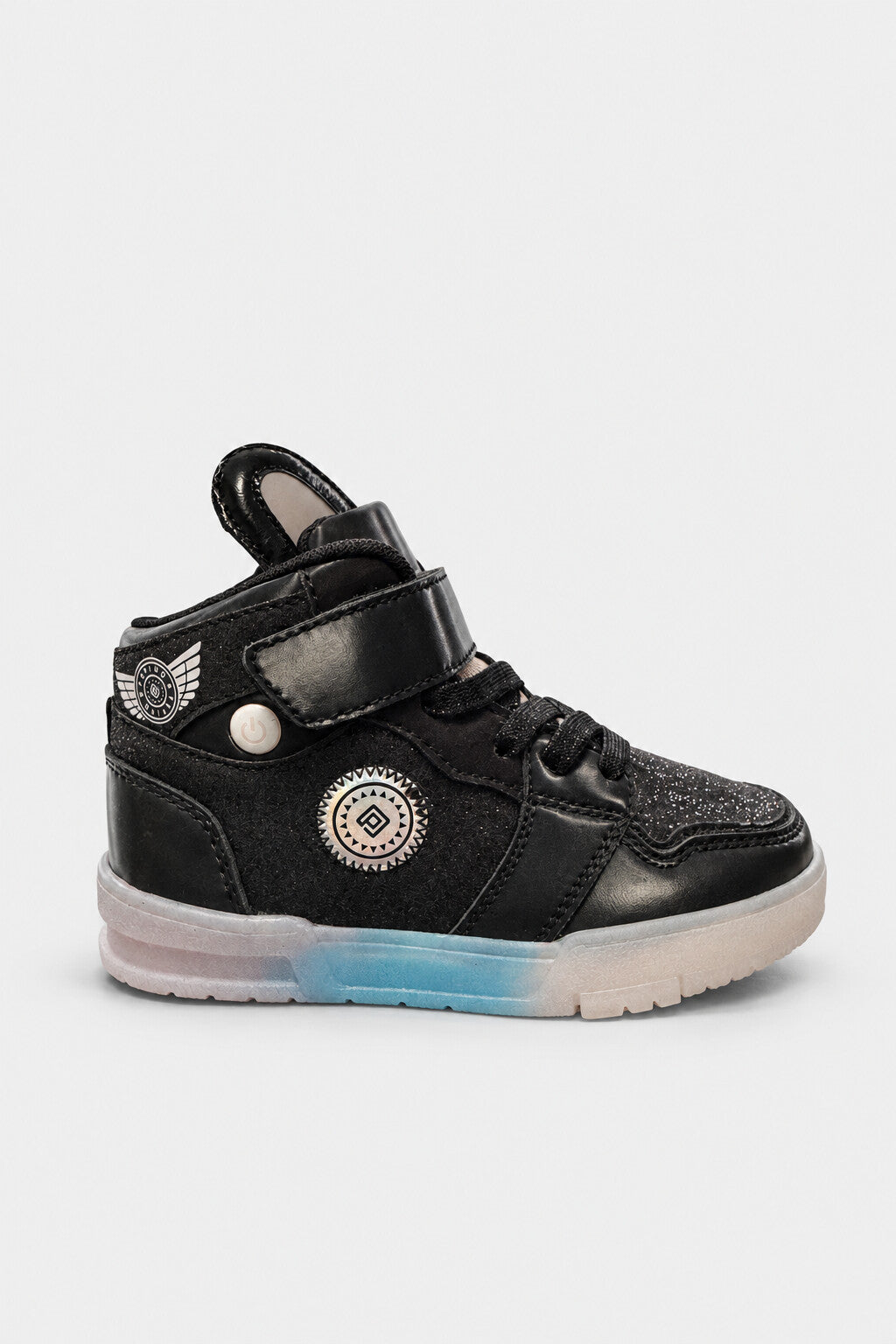 Pepino 2410 Siyah Işıklı Tavşan Kulaklı Çocuk Sneaker