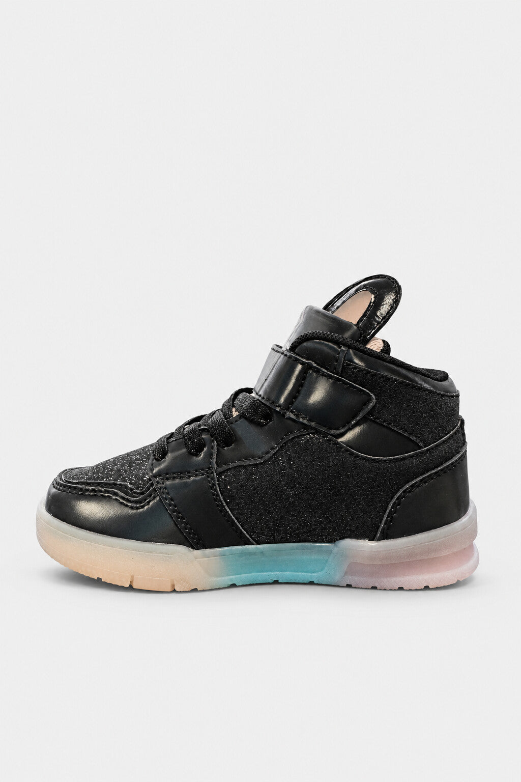 Pepino 2410 Siyah Işıklı Tavşan Kulaklı Çocuk Sneaker