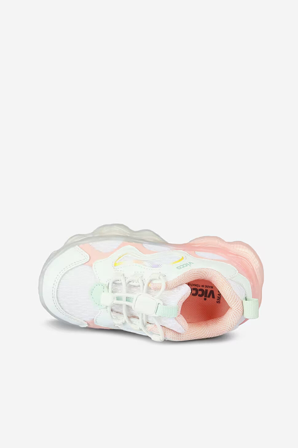 Vicco Sunday Beyaz Pudra Işıklı Kız Çocuk Sneaker