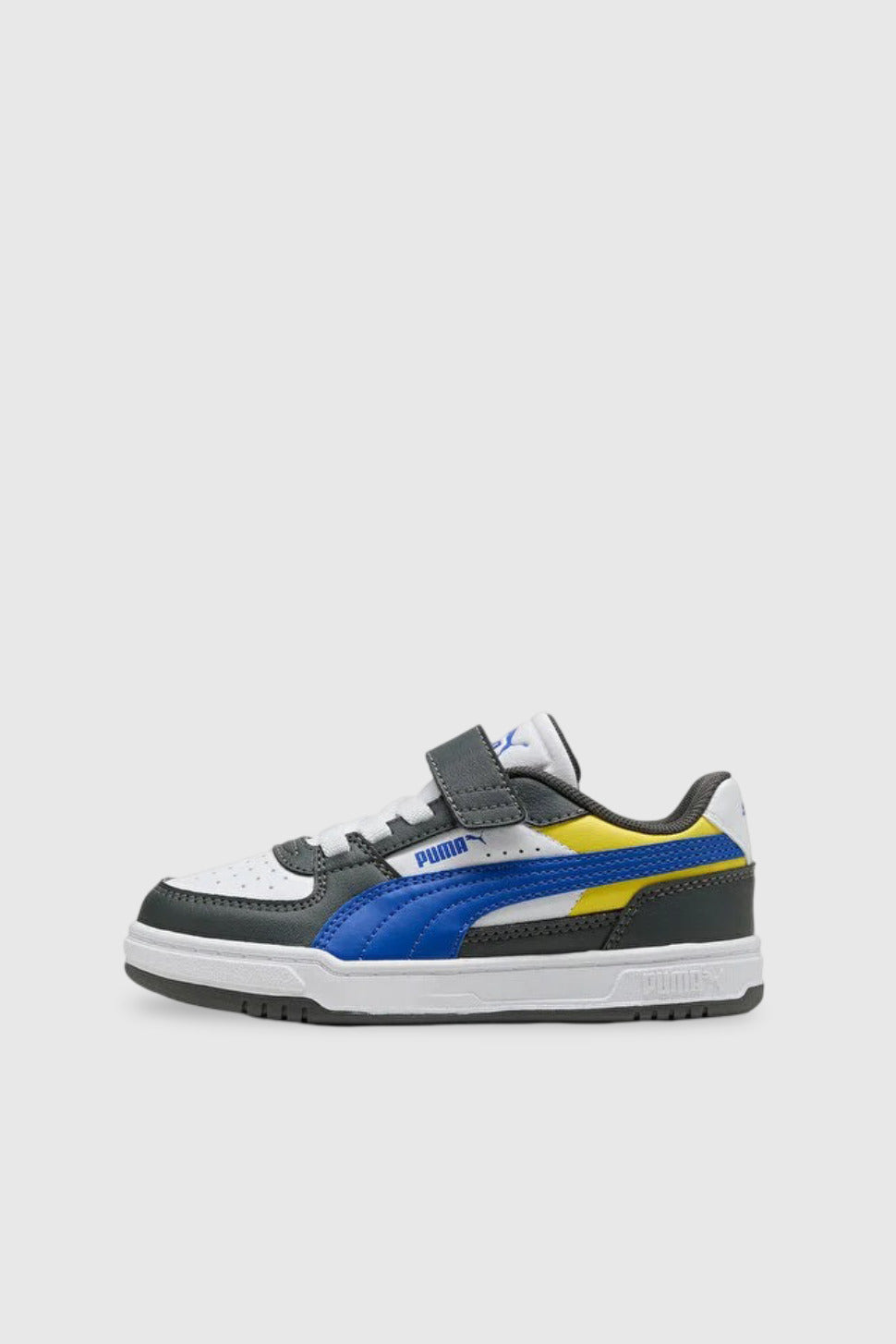 Puma Caven III Block AC+ PS Sarı-Lacivert Çocuk Sneaker - yan görünüm
