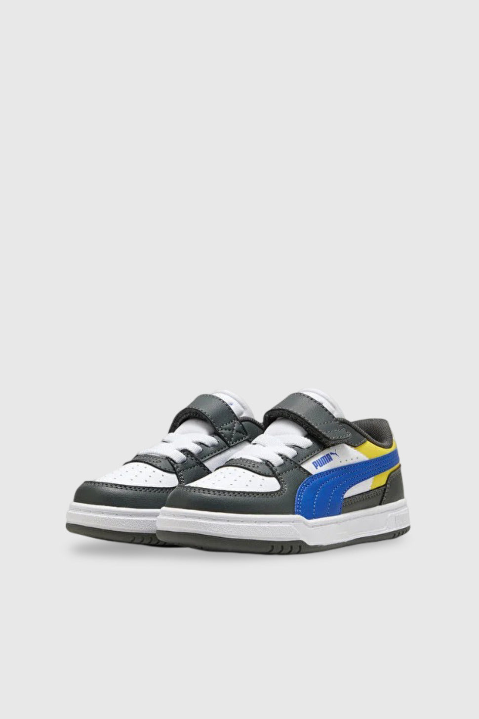 Puma Caven III Block AC+ PS Sarı-Lacivert Çocuk Sneaker - çift görünüm