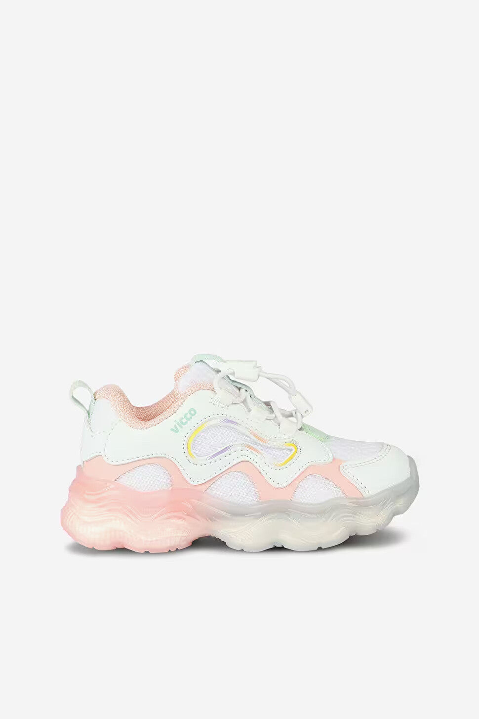 Vicco Sunday Beyaz Pudra Işıklı Kız Çocuk Sneaker