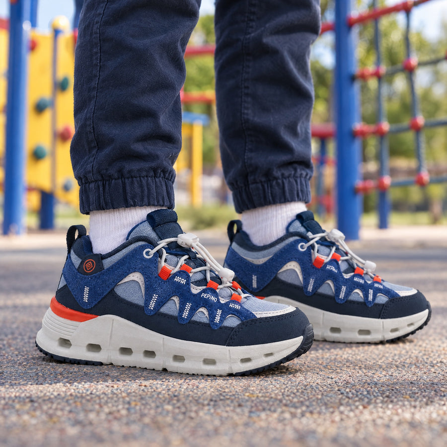Pepino 2345 Siyah-Lacivert-Saks Çocuk Spor Ayakkabı