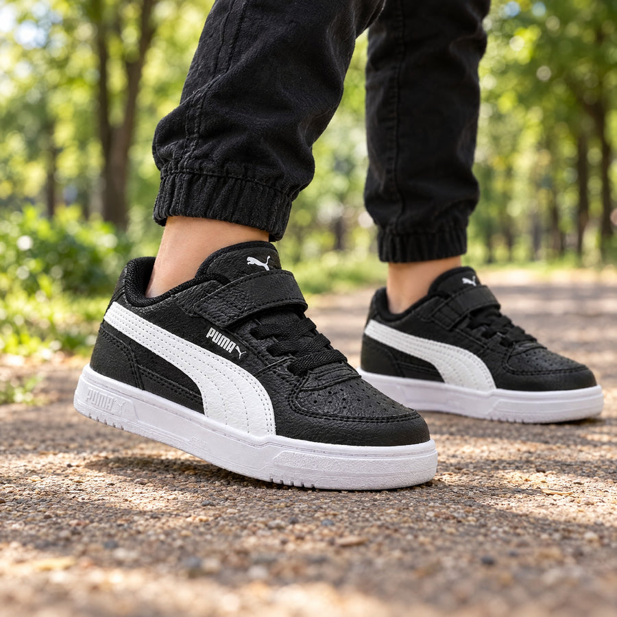 Puma Caven III AC+ PS Siyah-Beyaz Çocuk Sneaker