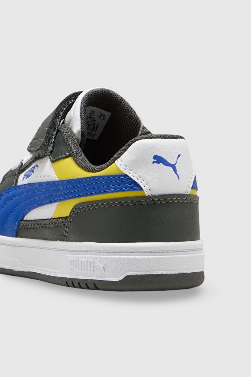 Puma Caven III Block AC+ PS Sarı-Lacivert Çocuk Sneaker - detay görünüm