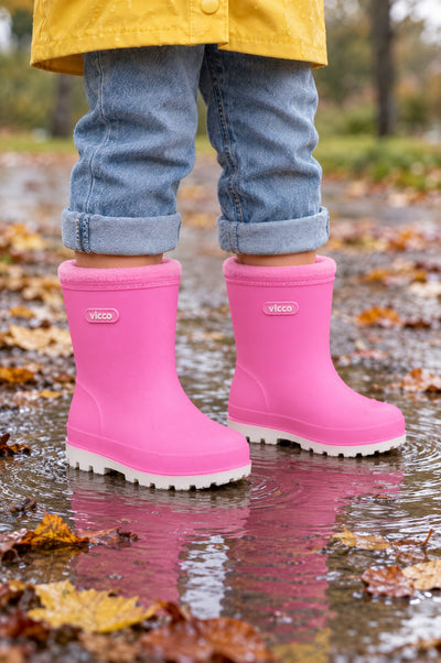 Vicco Mellow Pembe Çocuk Yağmur Çizmesi