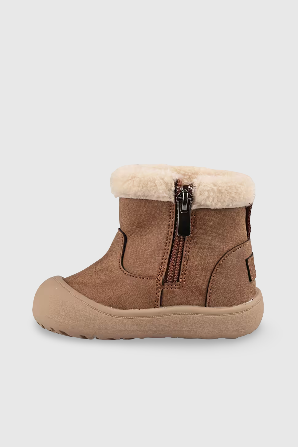 Winter Kürklü Taba Bebek Bot alternatif görsel